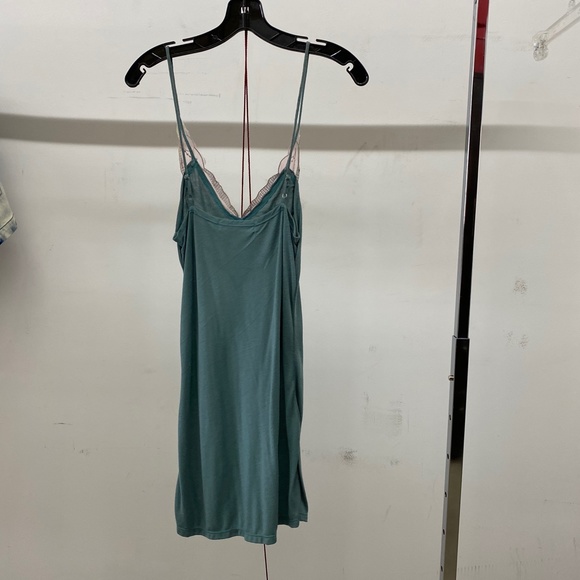 Aqua Dress With Butterfly Across - Picture 3 of 3